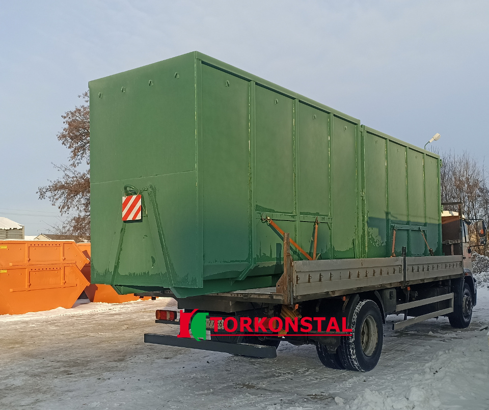 December transport of KP-15 hook-and-gate containers to the customer